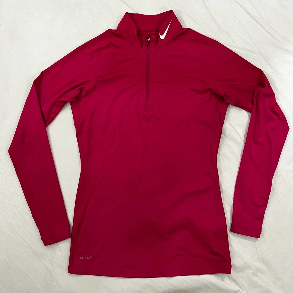 Nike Pro Women's Size M Pink Fitted Running Activewear